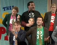 screenshot of a story pirates sotu performance